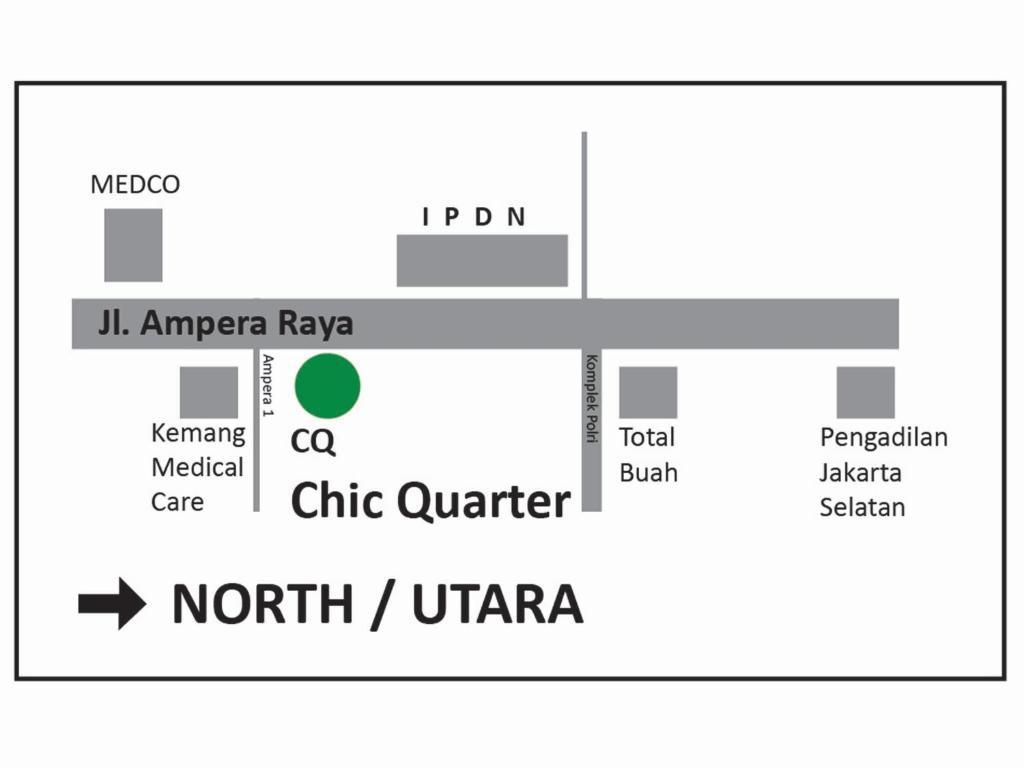 Chic Quarter Hotel Jakarta Buitenkant foto
